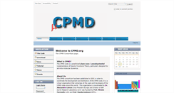 Desktop Screenshot of cpmd.org