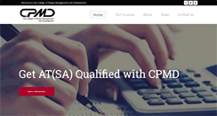 Desktop Screenshot of cpmd.co.za