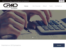 Tablet Screenshot of cpmd.co.za